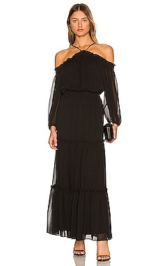 МАКСИ ПЛАТЬЕ OFF THE SHOULDER 1. STATE $109 