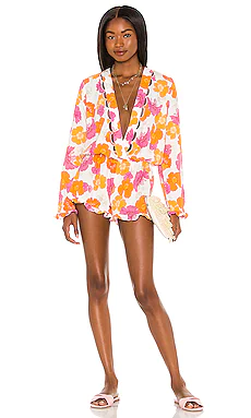 РОМПЕР LARISSA Agua Bendita $154 