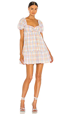 ПЛАТЬЕ GOLDIE Amanda Uprichard $229 ЛИДЕР ПРОДАЖ