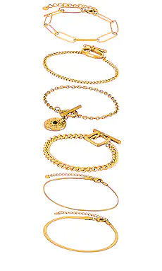 МНОГОСЛОЙНЫЙ БРАСЛЕТ Amber Sceats $129 ЛИДЕР ПРОДАЖ