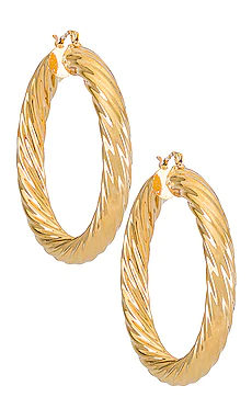 СЕРЬГИ-КОЛЬЦА MILAN BRACHA $31 