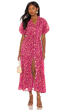 ПЛАТЬЕ POPPY Banjanan $360 ЛИДЕР ПРОДАЖ