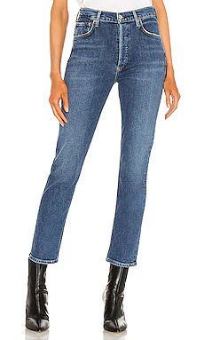 ПРЯМОЙ CHARLOTTE Citizens of Humanity $208 ЛИДЕР ПРОДАЖ