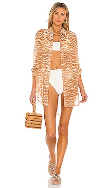 ПЛАТЬЕ-РУБАШКА MYLA Camila Coelho $228 ЛИДЕР ПРОДАЖ