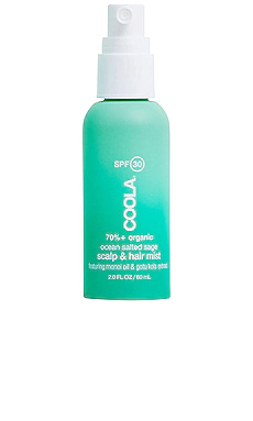 СОЛНЦЕЗАЩИТНЫЙ МИСТ ДЛЯ КОЖИ ГОЛОВЫ SCALP AND HAIR COOLA $26 