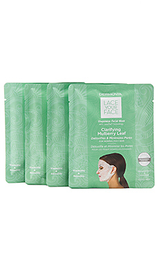 КОМПЛЕКТ ИЗ 4 МАСОК ДЛЯ ЛИЦА LACE YOUR FACE Dermovia $55 