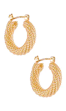 СЕРЬГИ-КОЛЬЦА PRESLEY Electric Picks Jewelry $68 