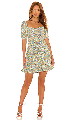 МИНИ ПЛАТЬЕ SASHA FAITHFULL THE BRAND $179 