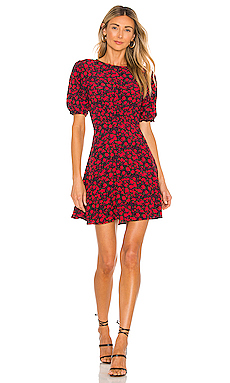 МИНИ ПЛАТЬЕ SIDONIE FAITHFULL THE BRAND $169 