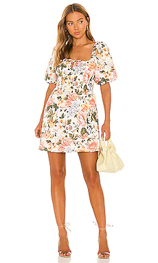 МИНИ ПЛАТЬЕ NIKOLETA FAITHFULL THE BRAND $209 