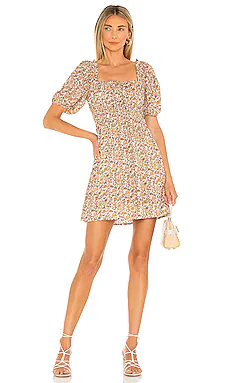 МИНИ ПЛАТЬЕ MYAH FAITHFULL THE BRAND $169 