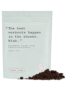 СКРАБ ДЛЯ ТЕЛА PEPPERMINT frank body $19 