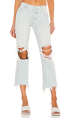 ДЖИНСЫ СО СРЕДНЕЙ ТАЛИЕЙ MAGGIE Free People $36 