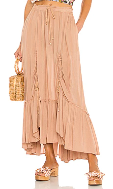 ЮБКА МАКСИ EL SOL Free People $78 
