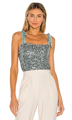 МАЙКА НА БРЕТЕЛЯХ HEY GIRL SEQUIN Free People $68 
