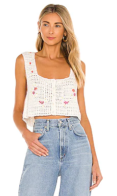 КАРДИГАН WILDFLOWERS Free People $98 ЛИДЕР ПРОДАЖ