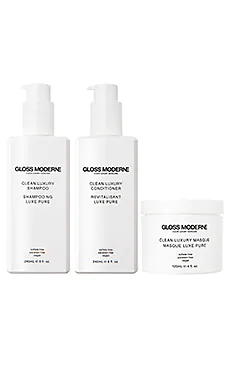 НАБОР ДЛЯ УХОДА ЗА ВОЛОСАМИ CLEAN LUXURY GLOSS MODERNE $180 