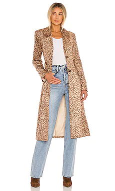 ПАЛЬТО С РЕМНЕМ PERRY House of Harlow 1960 $279 