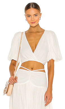 УКОРОЧЕННЫЙ ТОП LUX JONATHAN SIMKHAI $295 Коллекции