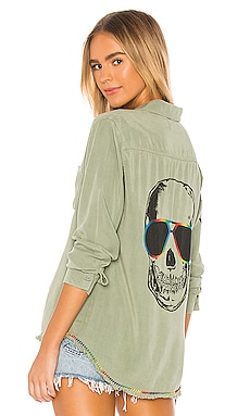 РУБАШКА SLOAN Lauren Moshi $198 ЛИДЕР ПРОДАЖ