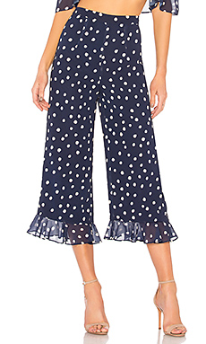 БРЮКИ С ВЫСОКИМ ПОЯСОМ HIGH WAIST PANT LPA $89 