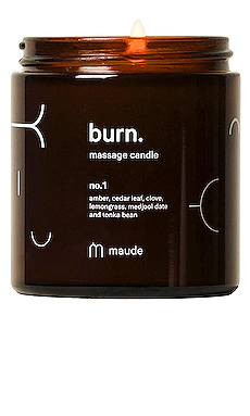 МАССАЖНАЯ СВЕЧА BURN MASSAGE CANDLE NO. 1 maude $25 (ФИНАЛЬНАЯ РАСПРОДАЖА) ЛИДЕР ПРОДАЖ