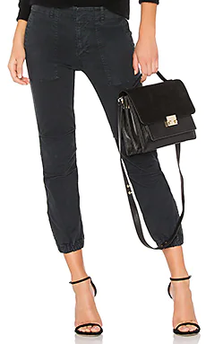 БРЮКИ В СТИЛЕ МИЛИТАРИ CROPPED NILI LOTAN $325 ЛИДЕР ПРОДАЖ