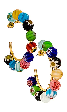 СЕРЬГИ-КОЛЬЦА FRIDA petit moments $25 ЛИДЕР ПРОДАЖ