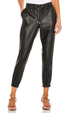 БРЮКИ-ДЖОГЕРЫ SCARLETT LEATHER n:philanthropy $248 