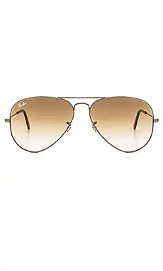 СОЛНЦЕЗАЩИТНЫЕ ОЧКИ AVIATOR Ray-Ban $176 ЛИДЕР ПРОДАЖ