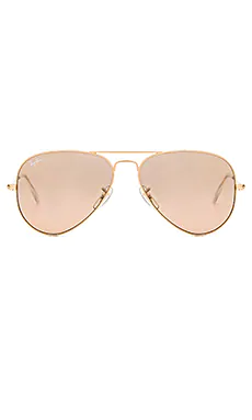 СОЛНЦЕЗАЩИТНЫЕ ОЧКИ AVIATOR Ray-Ban $186 ЛИДЕР ПРОДАЖ