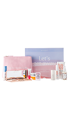 БЬЮТИ-БОКС LET'S GET AWAY REVOLVE Beauty $150 (ФИНАЛЬНАЯ РАСПРОДАЖА) 