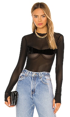 БОДИ MESH SAMI MIRO VINTAGE $255 