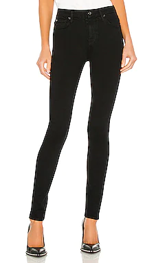 СКИННИ THE HIGH WAIST 7 For All Mankind $200 