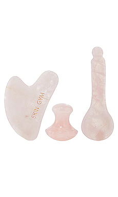 КОМПЛЕКТ ROSE QUARTZ 3-PIECE FACIAL Skin Gym $75 