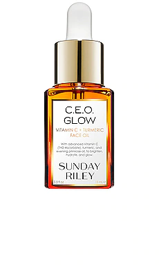 МАСЛО ДЛЯ ЛИЦА C.E.O. GLOW VITAMIN C + TURMERIC FACE OIL Sunday Riley $40 ЛИДЕР ПРОДАЖ