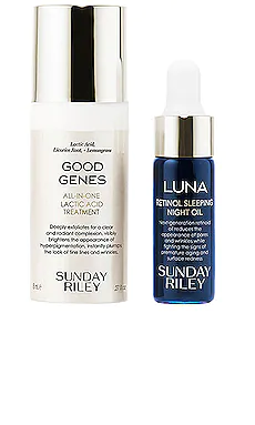 НАБОР ДЛЯ УХОДА ЗА КОЖЕЙ MINI POWER COUPLE Sunday Riley $28 