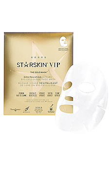 ТКАНЕВАЯ МАСКА VIP THE GOLD STARSKIN $16 