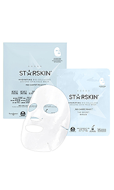 МАСКА ДЛЯ ЛИЦА COCONUT BIO CELLULOSE SECOND SKIN RED CARPET READY FACE MASK STARSKIN $11 