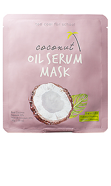 ТКАНЕВАЯ МАСКА COCONUT OIL SERUM MASK Too Cool For School $6 