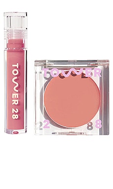 Dream Team Lip and Cheek Set Tower 28 $26 